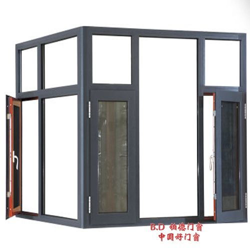 云南貴州廣西鉑德門(mén)窗 優(yōu)質(zhì)斷橋鋁合金平開(kāi)窗與空調(diào)設(shè)備的完美結(jié)合